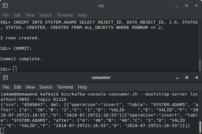 OpenLogReplicator supports OP code 11.11 - insert multiple rows